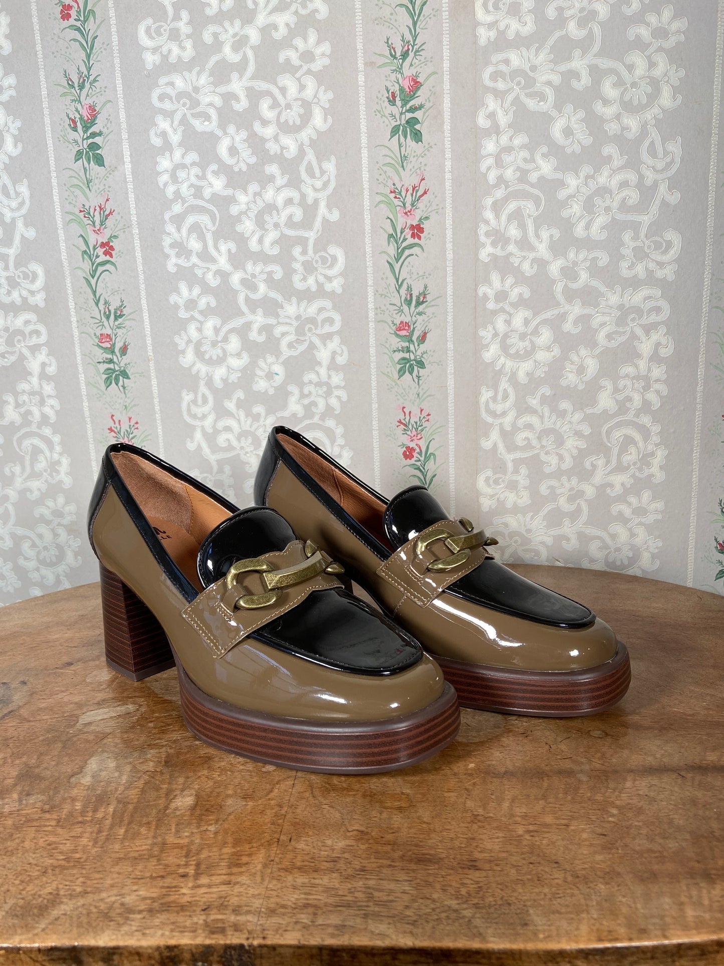 Mocassins à talon