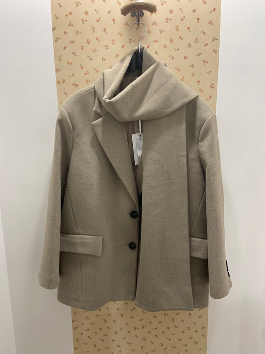 Manteau écharpe