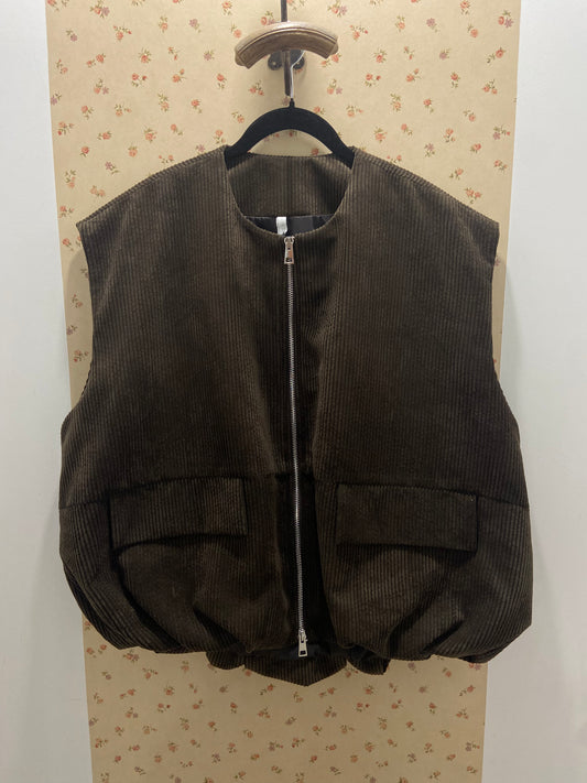Gilet oversize