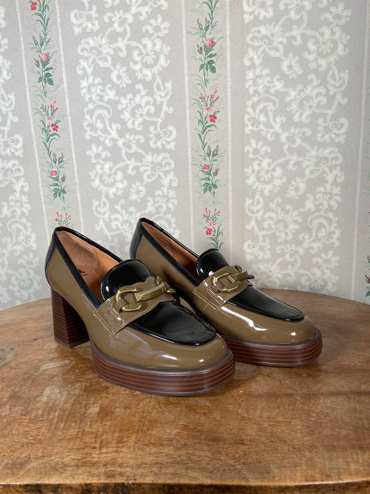 Mocassins à talon