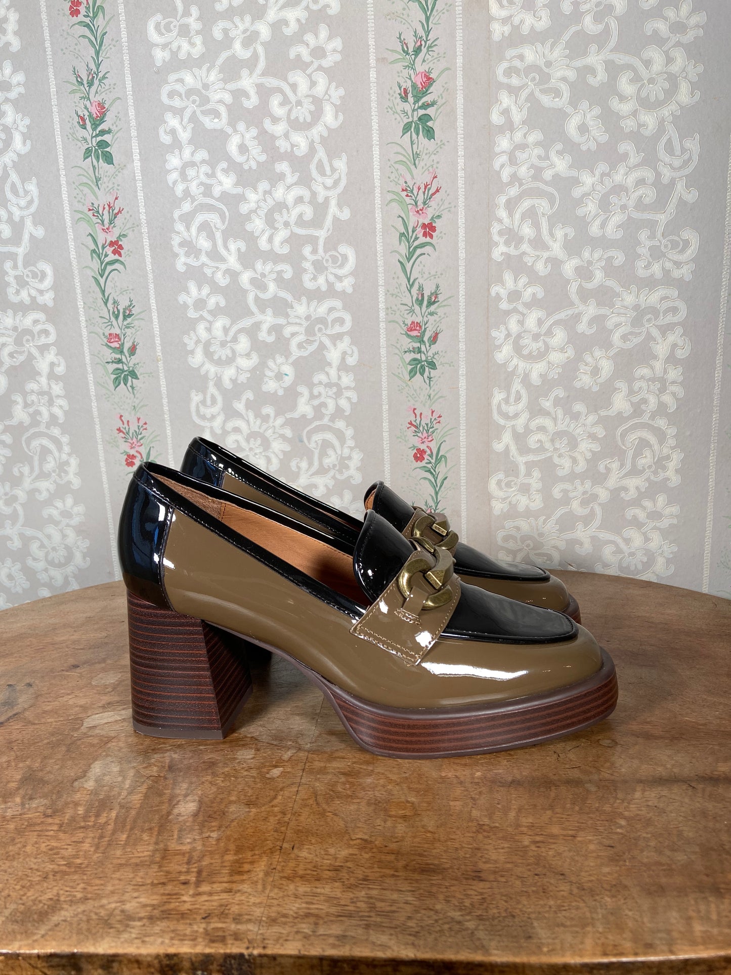 Mocassins à talon