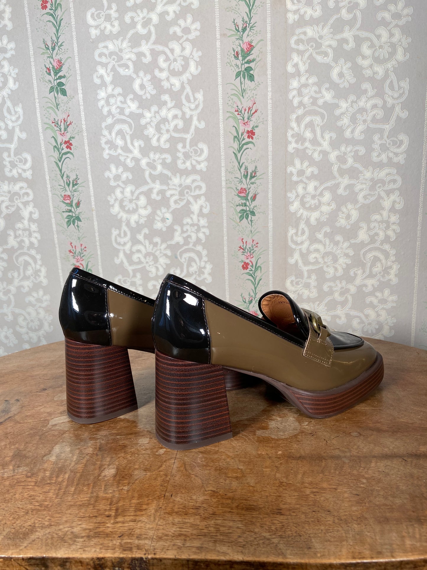 Mocassins à talon