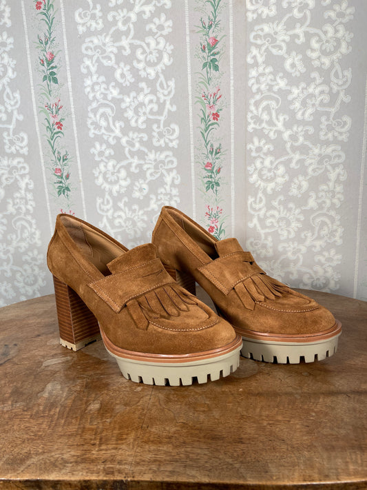 Mocassins à talon