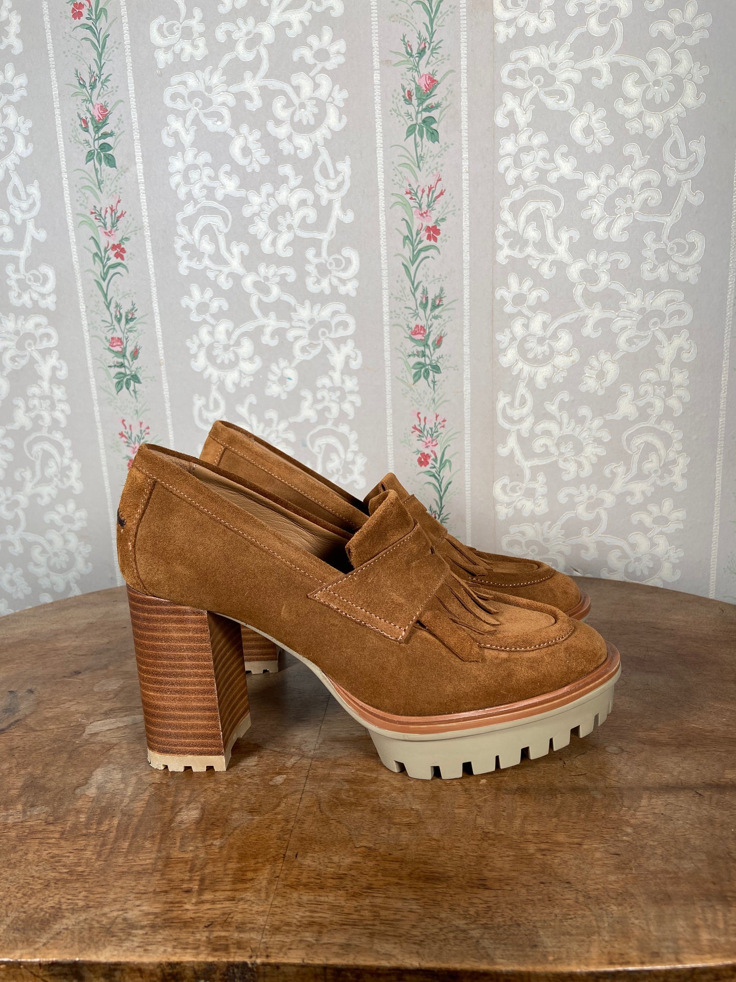 Mocassins à talon