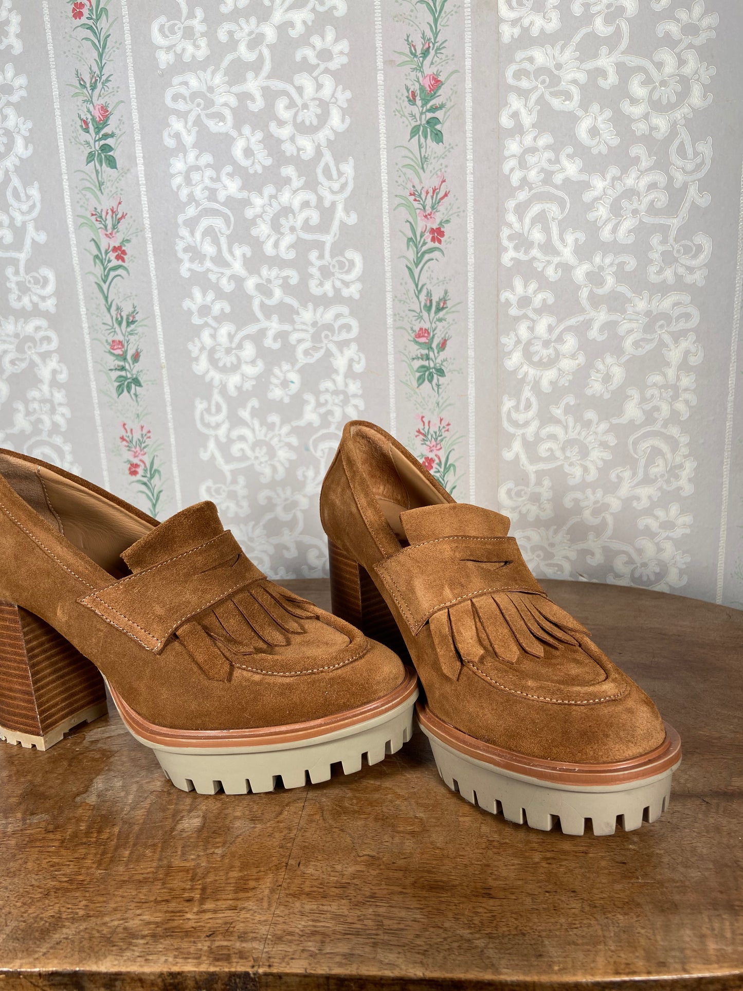 Mocassins à talon