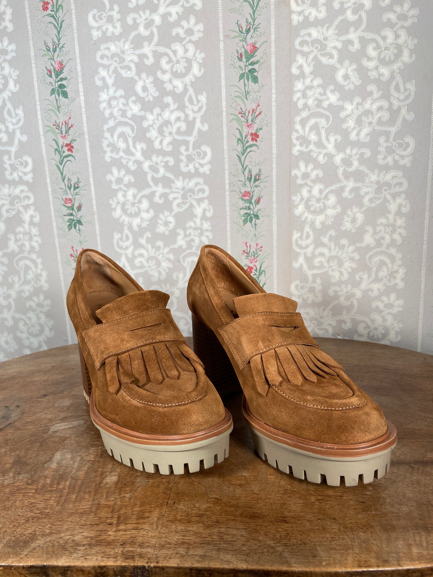 Mocassins à talon