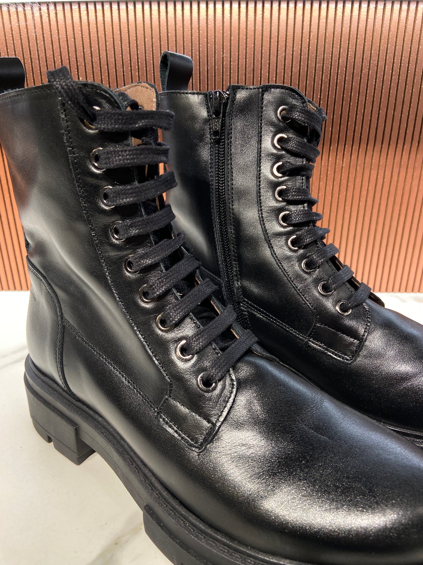 Bottines plates