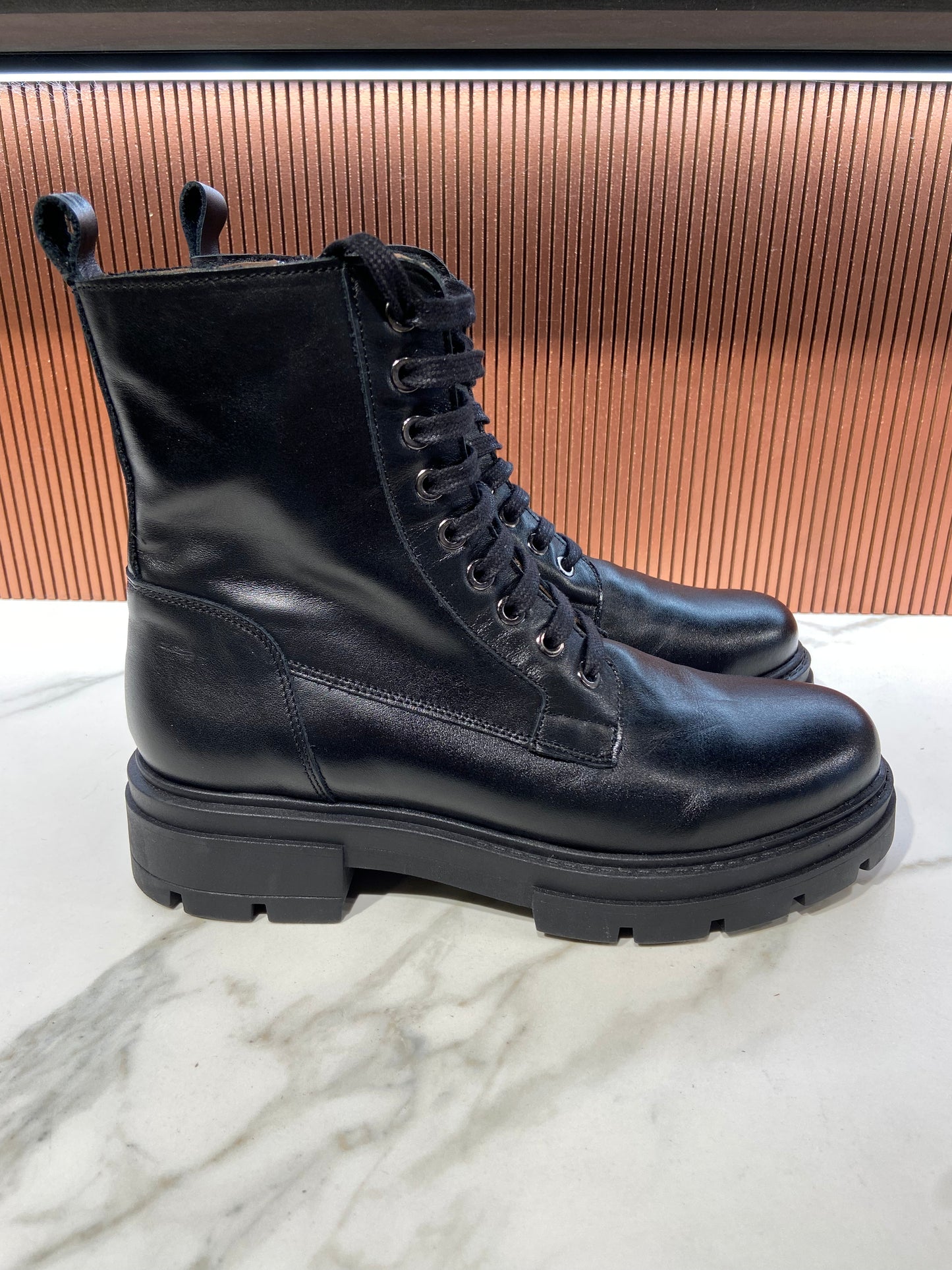 Bottines plates