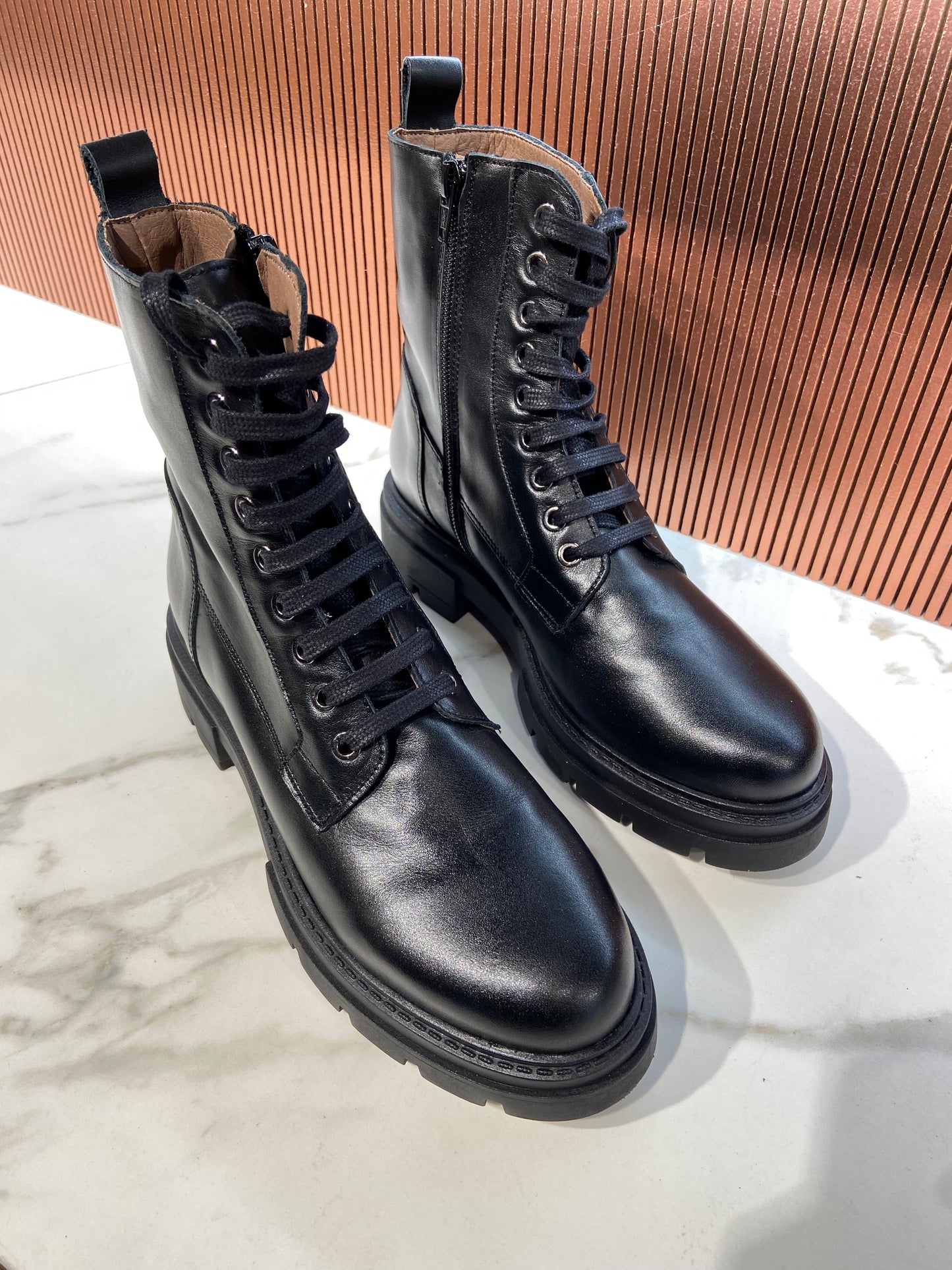 Bottines plates