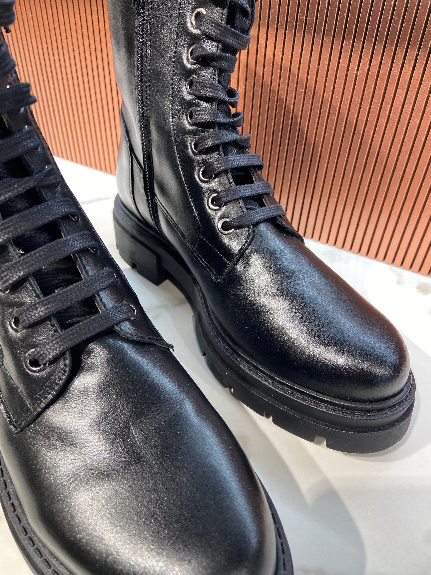 Bottines plates