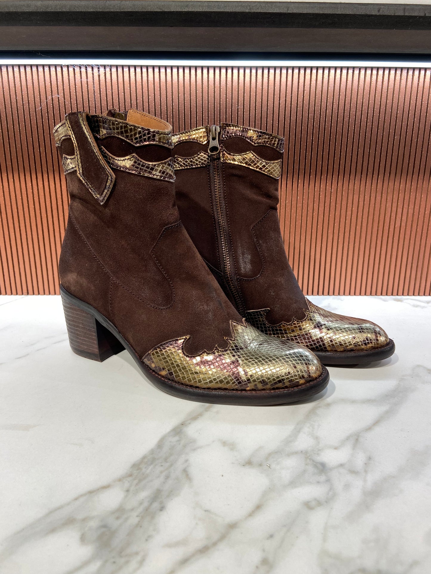 Bottines à talon